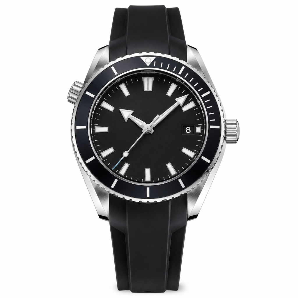 Sport Diver Watch Black Rubber 42mm product photo