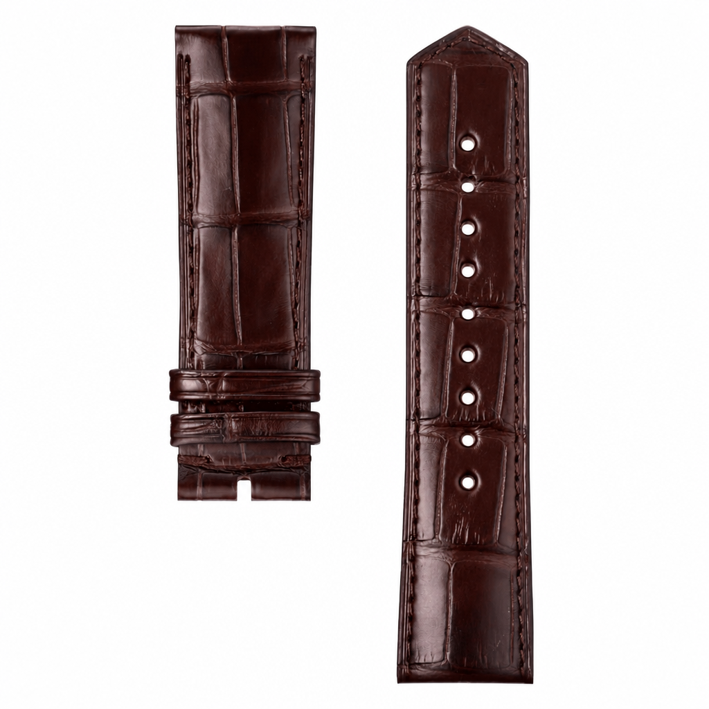Brown Leather Watch Strap 42mm product photo