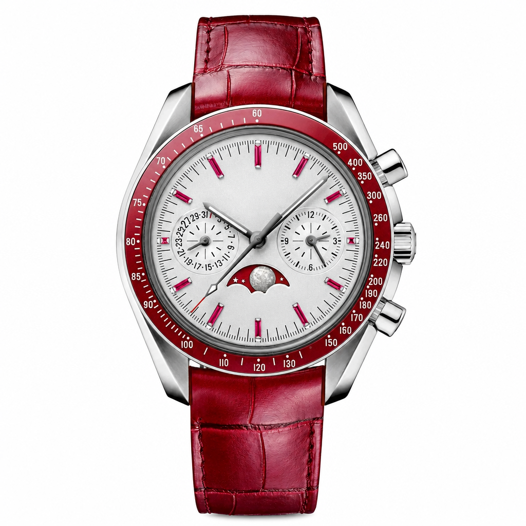 Chronograph Watch Silver Dial product photo
