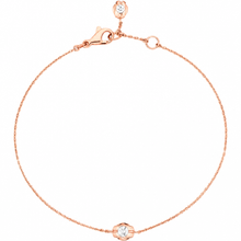 Pulseira de joias em ouro rosa