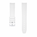 White Rubber Watch Strap product photo