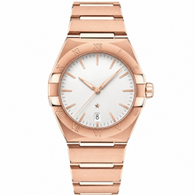 Relógio social em tom de ouro-rosa, 39 mm