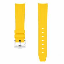 Pulseira de relógio de borracha preta