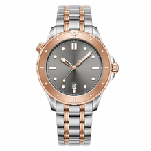 Relógio esportivo bicolor de 42 mm