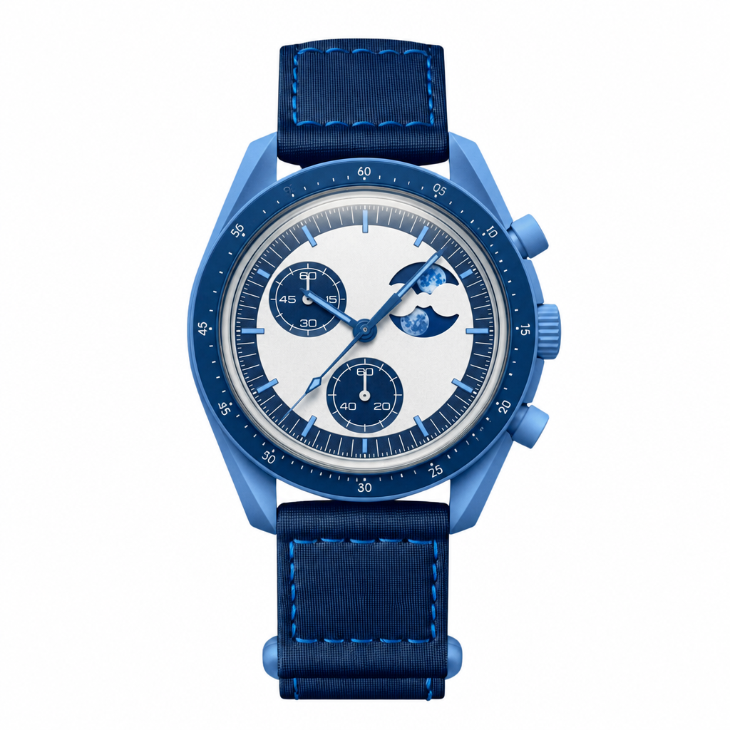 Calendar Dress Watch Blue Steel product photo