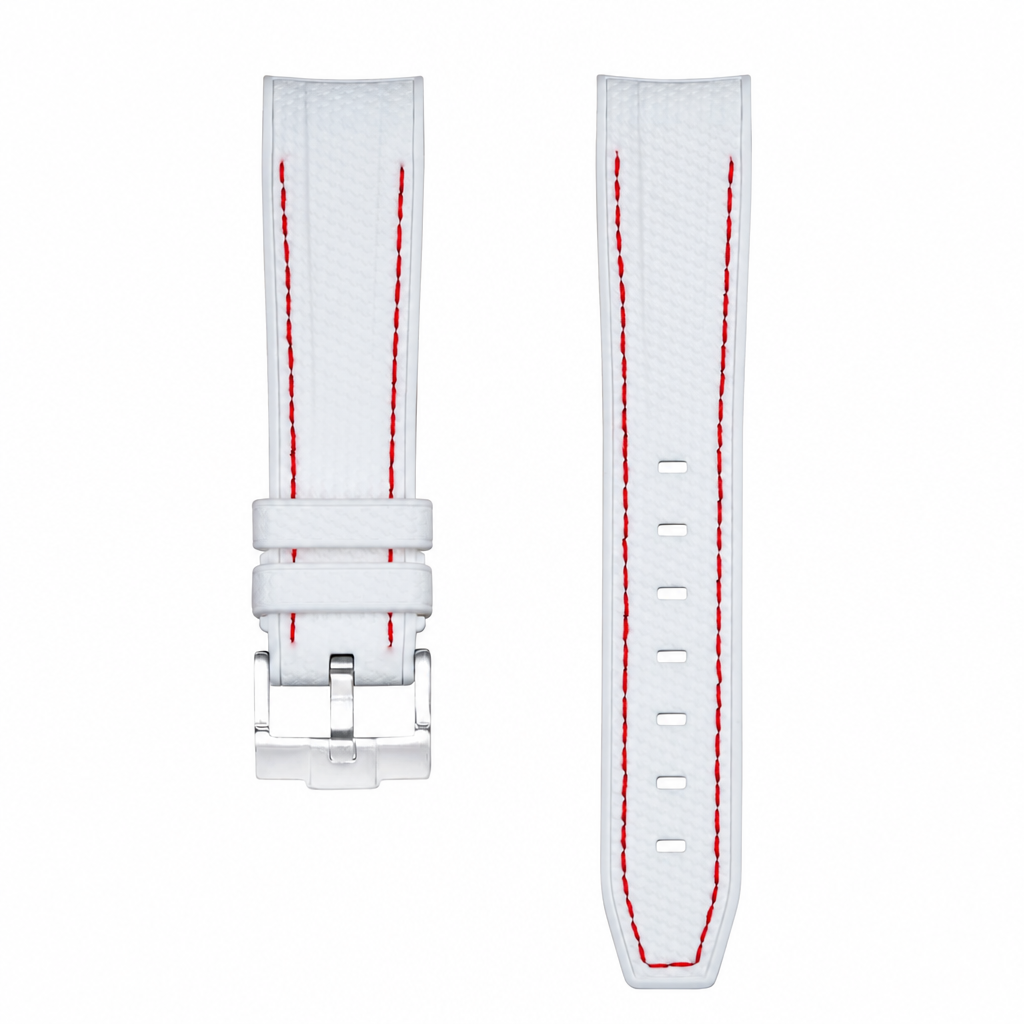 Burgundy Rubber Watch Strap product photo