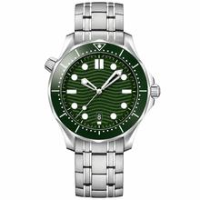 Relógio de mergulho Green Steel 42 mm