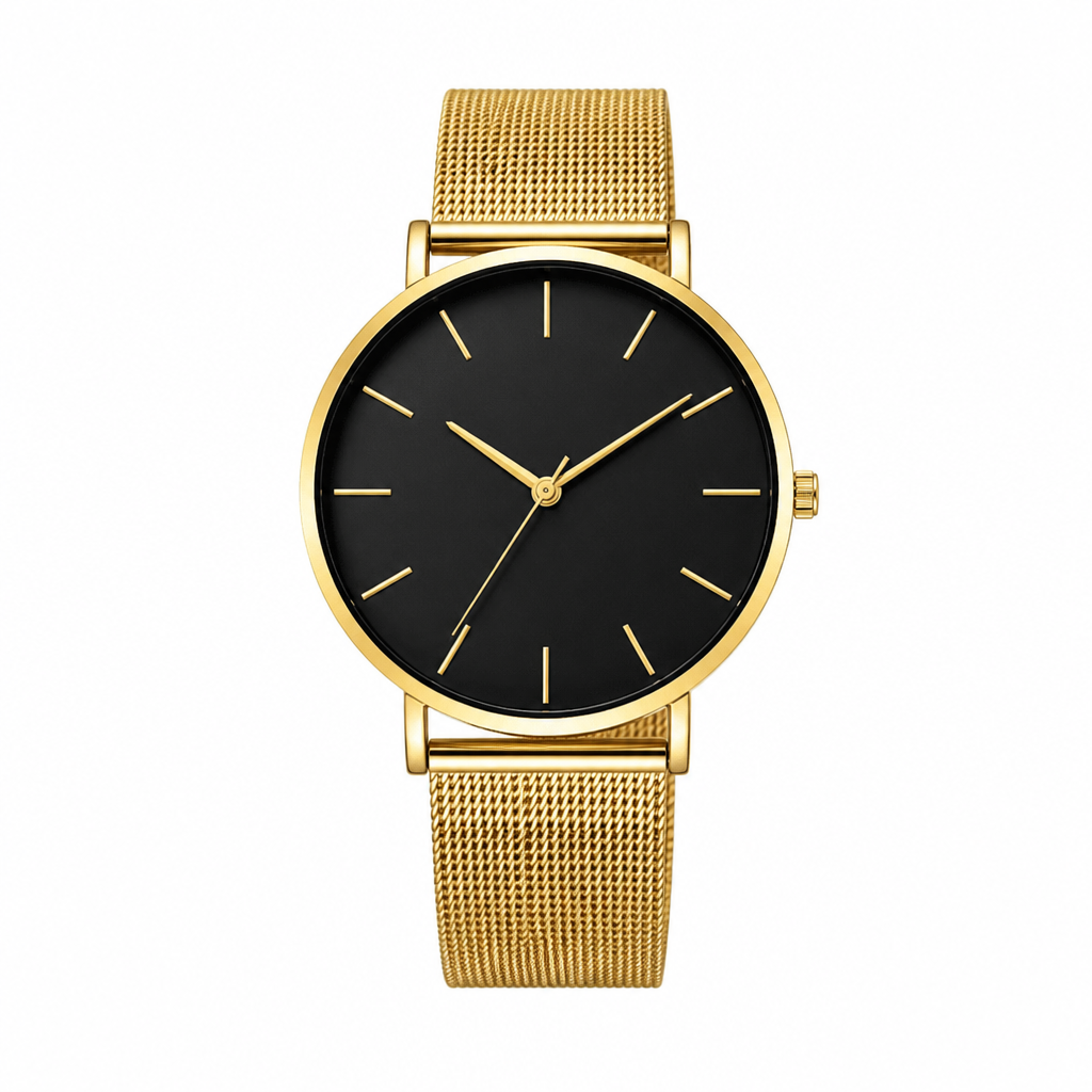 Dress Watch Black Steel product photo