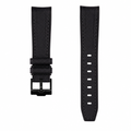 Black Rubber Watch Strap product photo