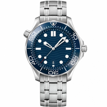 Relógio Sport Diver com mostrador azul, 42 mm