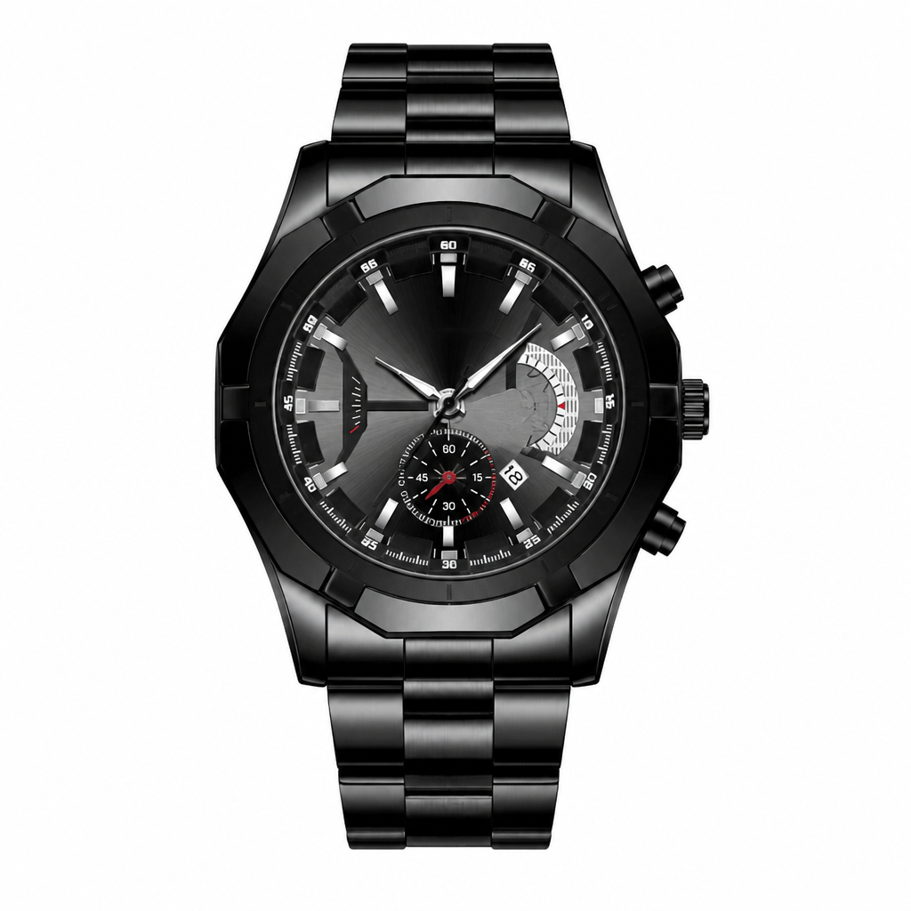 Dress Watch Black Steel product photo