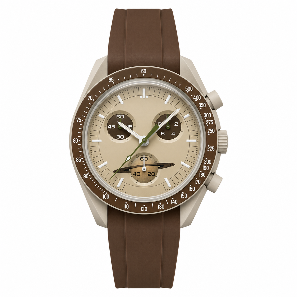 Dress Watch Black Rubber product photo