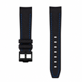 Blue Rubber Watch Strap product photo
