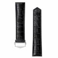 Black Leather Watch Strap 39mm product photo