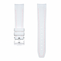 White Rubber Watch Strap product photo