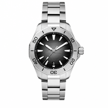 Relógio esportivo com mostrador prateado, 40 mm