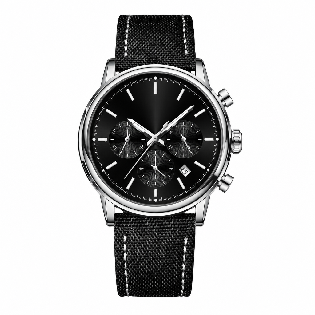 Racing Chronograph Watch Green Steel product photo