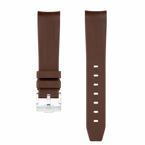 Brown Rubber Watch Strap product photo