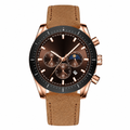 Racing Chronograph Watch Brown Steel product photo