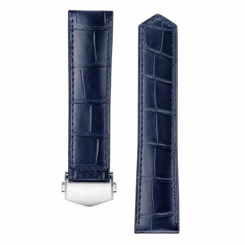 Blue Leather Watch Strap 42mm product photo
