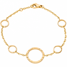 Pulseira de joias de ouro