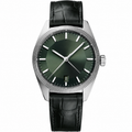 Calendar Dress Watch Green Black Leather 41mm product photo