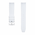 White Rubber Watch Strap product photo