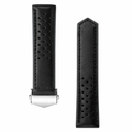 Black Leather Watch Strap 41mm product photo