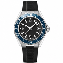 Relógio Sport Diver com mostrador preto, 42 mm