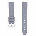 Gray Rubber Watch Strap product photo